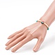 Handmade Polymer Clay Heishi Beaded Stretch Bracelets BJEW-JB06142-03-4