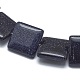 Synthetic Blue Goldstone Beads Strands G-G793-16A-02-3