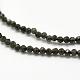 Natürlichen Obsidian Perlen Stränge&nbsp;G-F507-02-3