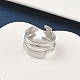 Кольца-манжеты из нержавеющей стали 304 для женщин RJEW-A079-08C-P-3