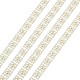 ABS Plastic Imitation Pearl Ribbon Trimming OCOR-TAC0003-01-1