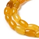 Natural Dyed Jade Beads Strands G-M402-A01-02-3