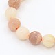 Synthetic Moonstone Round Beads Strands G-L108-8mm-03-1