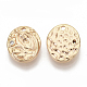 Brass Micro Pave Cubic Zirconia Charms X-KK-T050-20G-NF-2