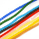 Transparent Glass Beads Strands GLAA-T032-T8mm-MD-3