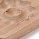 Bandejas de moldes de madera de haya WOOD-K010-05A-3