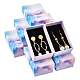 Cajas de joyería de cartón con patrón de nubes. CBOX-BC0001-38C-5