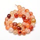 Nuggets cornaline naturelles teints perles brins G-J336-20-2