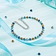 Electroplate Glass Beads Strands EGLA-NB0001-10-6