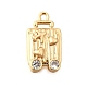 Латунные подвески KK-C096-08G-1
