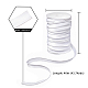 Polyester & Baumwollstoffband FIND-WH0036-01-2