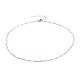 Edelstahl Emaille Kabelketten Halsketten NJEW-JN02730-03-1