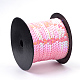 Color de rosa caliente con rollo de color ab paillette / lentejuelas X-BS15Y-2