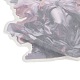 5 個のペット自己粘着ステッカー  パーティーデコラティブプレゼント用  天使  鮭色  93~98x91~94x0.2mm  5個/セット STIC-P008-B02-5
