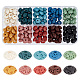 Arricraft 200 pièces 10 couleurs perles de roche de lave naturelle G-AR0005-23-1