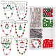 Sunnyclue Bausatz zum Selbermachen von Weihnachtsanhänger-Broschen DIY-SC0019-53-1