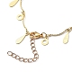 Brass Curved Bar Link Chain Necklaces X-NJEW-JN03072-3
