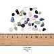7 estilo de cuentas de chips de piedras preciosas mezcladas naturales G-FS0001-85-2