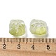 Выпечка расписные прозрачные стеклянные бусины X1-GLAA-C035-01N-3