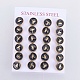 Golden Tone 304 Stainless Steel Stud Earrings EJEW-L222-06G-3