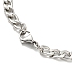 304 colliers pendentif en acier inoxydable pour femmes et hommes NJEW-G123-06P-4