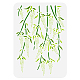 FINGERINSPIRE Willow Catkins Painting Stencil 8.3x11.7inch Reusable Weeping Willow Drawing Template Spring Plants Stencil for Decoration Nature Flower Stencil for Painting on Wall Wood Furniture DIY-WH0396-0103-1