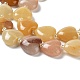 Chapelets de perles jaunes en aventurine naturelle G-E614-A23-01-3