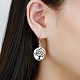 Boucles d'oreilles avec pendentif en laiton EJEW-BB16881-7