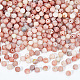 Nbeads 5 Strands Natural Marble and Sesame Jasper/Kiwi Jasper Beads Strands G-NB0004-42-4