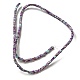Brins de perles de jaspe impérial de synthèse G-B064-A39-3