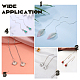 Kits de fabrication de boucles d'oreilles bricolage unicraftale DIY-UN0001-73-6