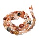 Natural Agate Beads Strands G-G018-23-3