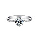 Bagues moissanite solitaire 4 griffe RJEW-BB35609-A-6