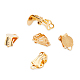 Benecreat 15 Paar 18 Karat vergoldeter Messing-Clip auf Ohrring-Pads Langlebige Ohrring-Clips für die Herstellung von nicht durchdringenden DIY-Ohrringen KK-BC0002-92-4