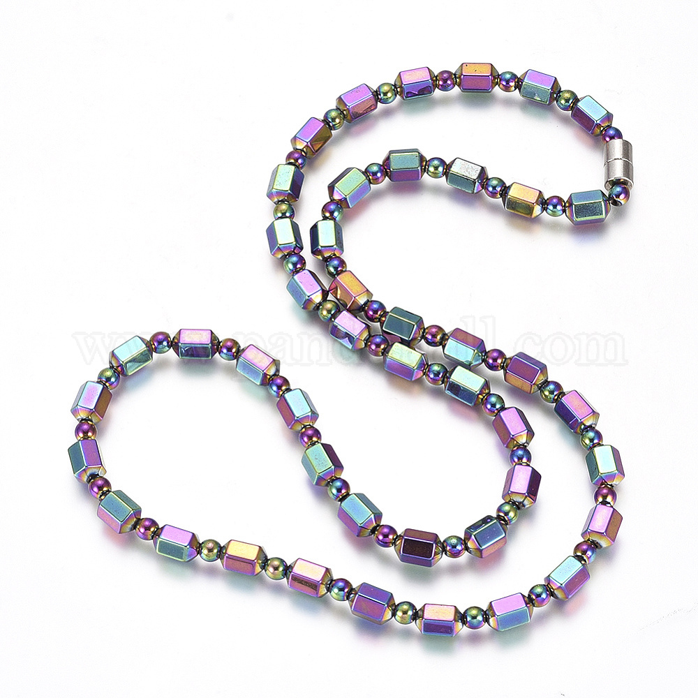 Wholesale Synthetic Hematite Beaded Necklaces