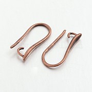 Латунь серьги крючки для серег конструкций KK-M142-02R-RS
