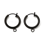 Серьги-клипсы из хирургической нержавеющей стали 316 STAS-S101-15mm-01B
