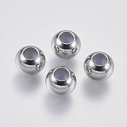 Бусины из нержавеющей стали 304 STAS-F139-062P-8mm