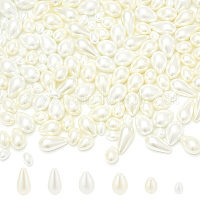 160шт 6 стиля стеклянные жемчужные бусины HY-AR0001-13