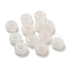 天然石クオーツクリスタルビーズ  ロッククリスタルロンデル  10x4.5mm  穴：3.5mm