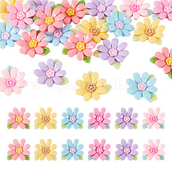 20pcs cabochons en résine opaque&nbsp;RESI-TADJ0001-08B