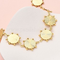 Женские ожерелья-цепочки Sun Link из нержавеющей стали 304&nbsp;NJEW-G178-14G