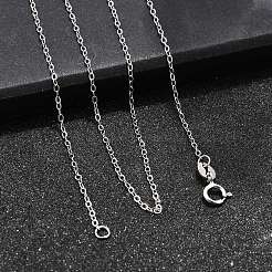 Ожерелья из стерлингового серебра с родиевым покрытием X-STER-M034-32A