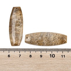 Natürliche fossile Korallenanhänger&nbsp;G-B187-01C-09