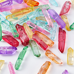 50 г 7-х цветные бусины из натурального кварца&nbsp;G-BC0001-15