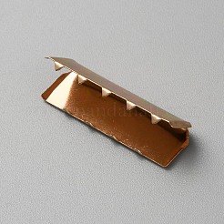 Eisenband Crimp-Enden&nbsp;FIND-WH0291-03C-G