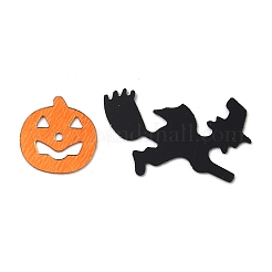 プラスチック製のテーブル散乱紙吹雪  ハロウィンパーティーの装飾用  魔女  スター  カボチャ  バット  ゴースト  ミックスカラー  6~18.6x6~20.7x0.28~0.3mm&nbsp;DIY-I042-A05
