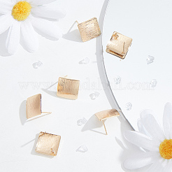 24 шт. латунные серьги-гвоздики&nbsp;KK-DC0001-39