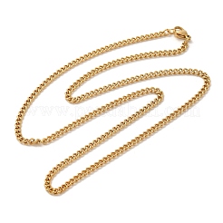 Ионное покрытие (ip) 304 нержавеющая сталь панцирные цепочки ожерелья&nbsp;NJEW-L173-024G-01