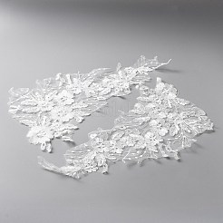 Полиэстер компьютеризированная вышивка пришить аппликации&nbsp;PATC-WH0001-98B